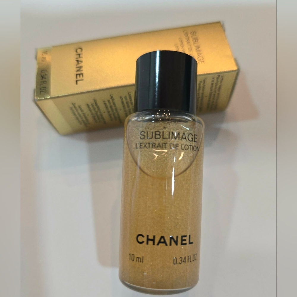 2xCHANEL SUBLIMAGE L'EXTRAIT DE LOTION each 10ml/0.34oz Lotion Visage New - Picture 6 of 8